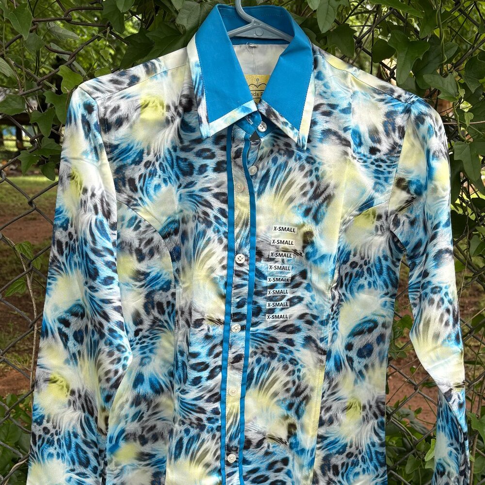 Legends Ranch Women’s X-small Conceal Zipper LS shirt. Rodeo Horse Show NWT